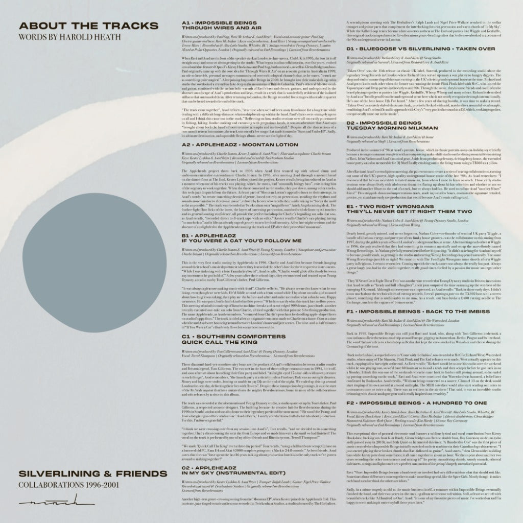 Silverlining & Friends: Collaborations 1996 - 2001