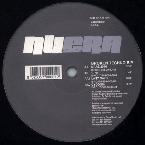 Broken Techno E.P.