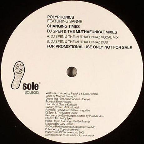 Changing Times (DJ Spen & The MuthaFunkaz Mixes)